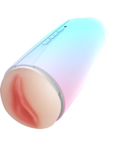 Armony - Masturbador Vibrador Doble Vagina & Boca Rainbow