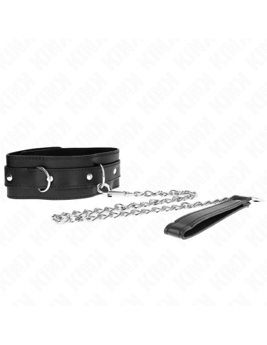 Kink - Collar Con Correa 65 Cm Negro 54 X 4.5 Cm