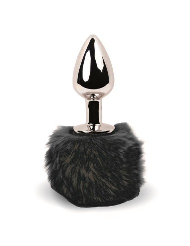 Bunny Tail Plug Anal Con Cola Negro