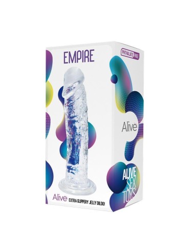 Alive - Empire Pene Realistico Transparente 19.3 Cm