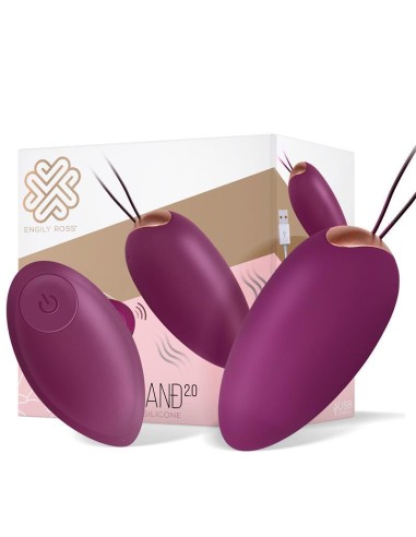 Garland 2.0 Huevo Vibrador Control Remoto Usb Silicona Líquida Inyectada