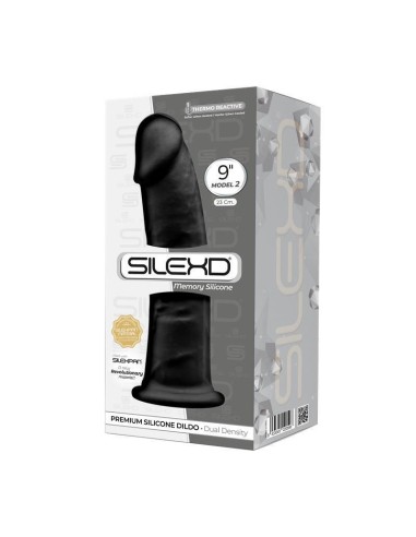 Dildo Dual Density Mod. 2 - 9 Negro