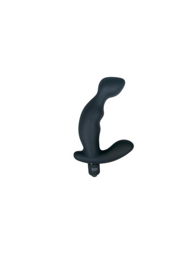 Vibrador Prostático Silicona Negro