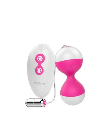 Huevo Vibrador Y Bolas Kegel Miu Miu Fuchsia