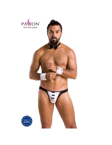 Passion - 036 Slip Alfrojo Negro L/xl