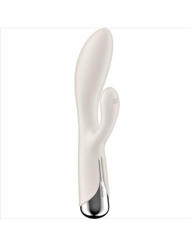 Vibrador Satisfyer  Spinning Rabbit 1 Estimulacion Clitoris Y Punto G Beige