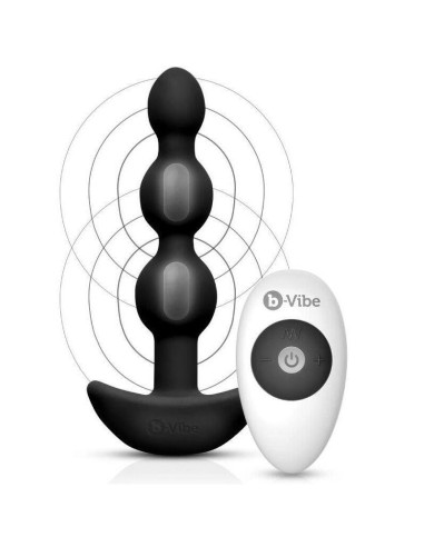 B-vibe - Triplet Anal Control Remoto Beads Negro