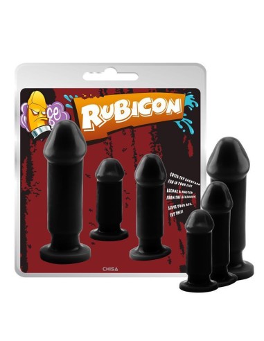 Kit 3 Plug Anal Evil Dark