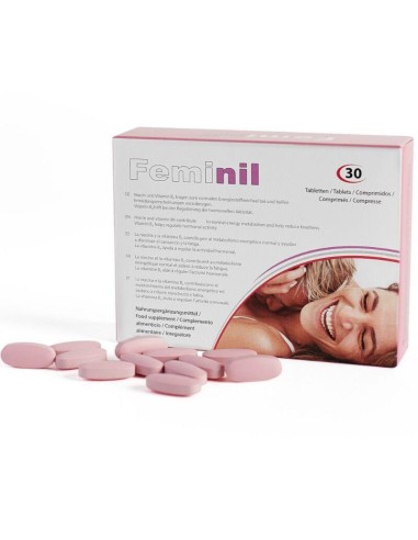 500 Cosmetics - Feminil+ Aumento Libido Sexual Femenino - 30 Capsulas