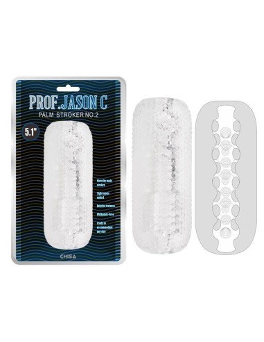 Masturbador Masculino Palm Stroker No. 2 Transparente