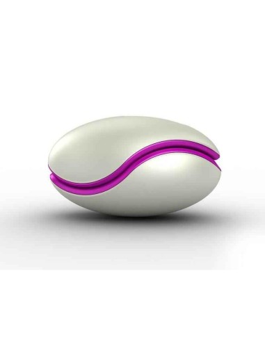 Vibrador Zini Duex, 5 Funciones Juego De 2, Blanco / Rosa, 11cm