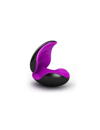 Vibrador Zini Duex, 5 Funciones. , Cargable, Juego De 2, Morado / Negro, 11cm