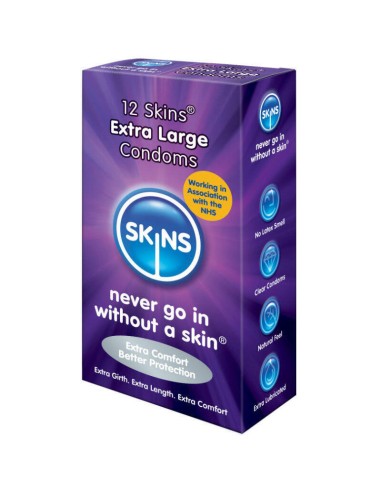 Skins - Preservativo Xxl 12 Uds