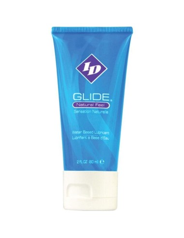 Id Glide - Lubricante Base Agua Ultra Long Lasting Travel Tube 60 Ml