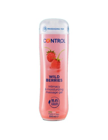 Control - Gel De Masaje 3 En 1 Wild Berries 200 Ml