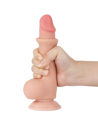 Dildo Dual Layer Piel Deslizante 7.5