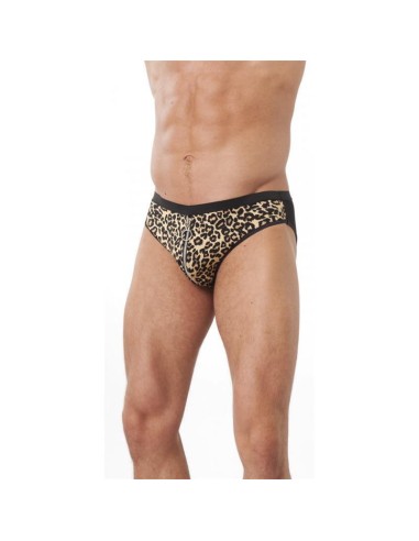 Calzoncillo Con Cremallera Leopardo Talla Unica