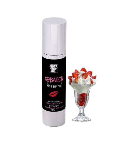 Eros-art - Sensattion Lubricante Natural Fresas Con Nata 50 Ml