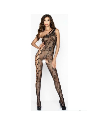 Passion Woman Bs036 Bodystocking Negro Talla Unica