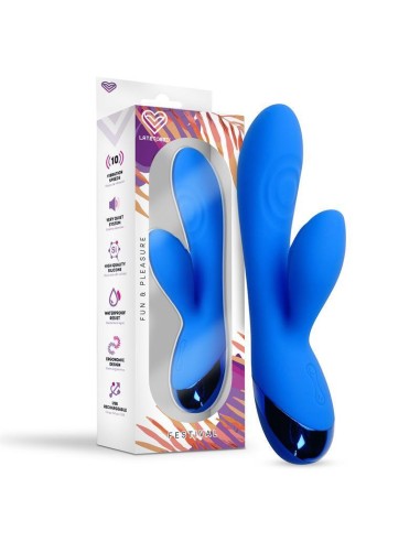 Vibrador  Marna Usb Azul