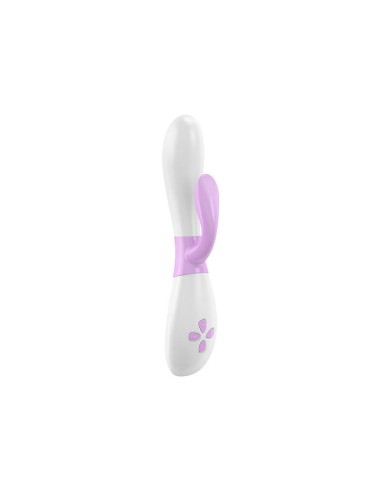 Ovo K2 Vibrador Conejito Blanco/rosa