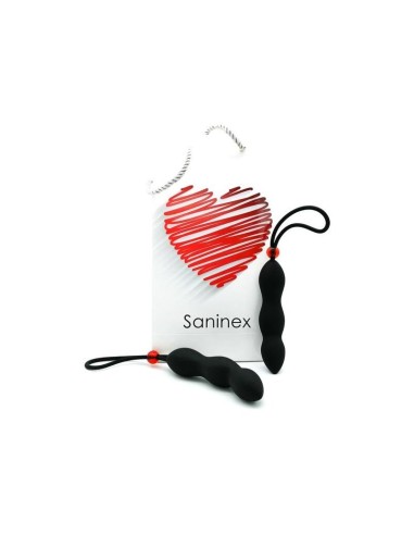 Saninex Climax - Plug Con Anillo - Negro