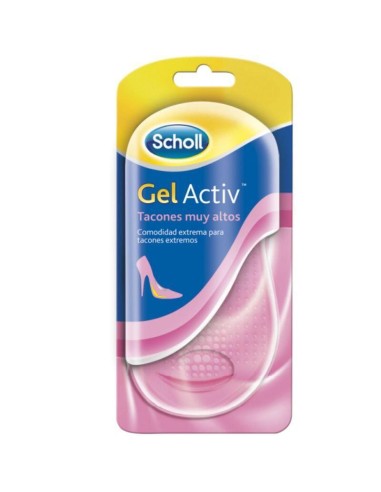 Scholl Plantillas Gel Alta Amortiguacion Para Tacones Altos