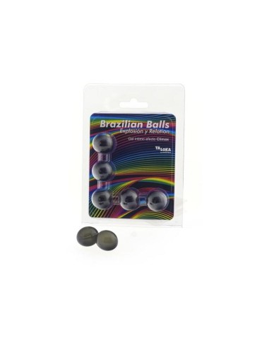 5  Brazilian Balls Explosion De Aromas Gel Excitante Efecto Climax