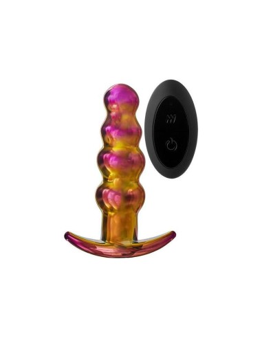 Glamour Glass Remote Vibe Beaded Plug