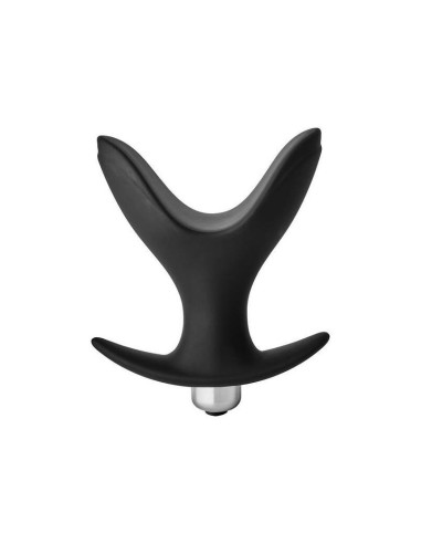 Fantasstic Vibrating Anal Anchor Plug Black