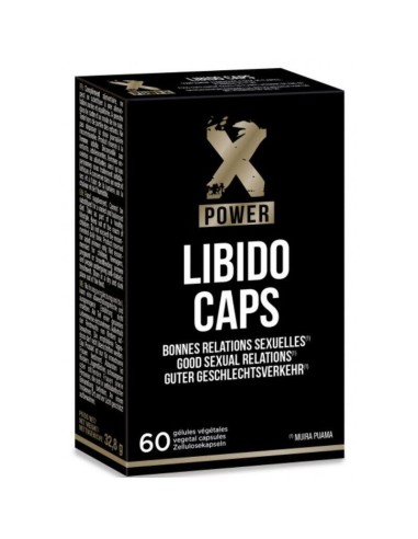 Xpower - Libido Caps Complemento Aumento Libido Y Placer 60 Unidades