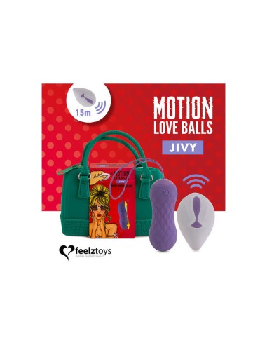 Feelztoys - Bolas De Amor Con Movimiento A Control Remoto Jivy