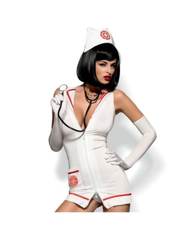 Obsessive Emergency Dress With Stehoscope S/m