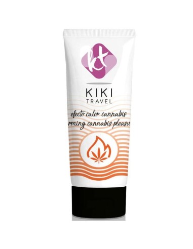 Kikí Travel - Gel Deslizante Sabor A Cannabis Efecto Calor Intenso 50 Ml