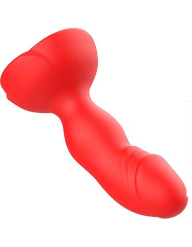 Armony - Extreme A Bloom Rosa Vibrador & Plug Anal Control Remoto Rojo