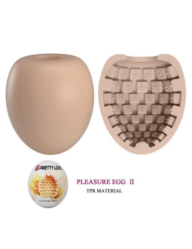 Huevo Masturbador Pleasure Egg Ii Naranja