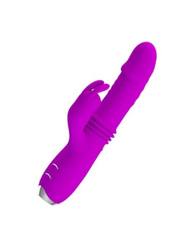 Dorothy Vibrador Con Función Up And Down Usb Púrpura