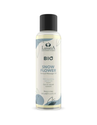 Intimateline Luxuria - Bio Aceite Masaje Snow Flower 100 Ml