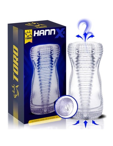 Hannx2 Masturbador Manual Ultimate Doble Salida 5.5