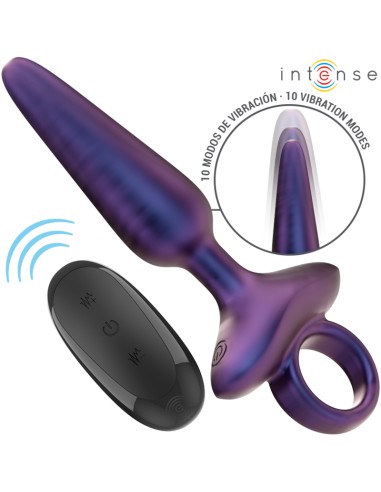 Intense - Marlon Plug Anal Vibrador Modelo 4 Control Remoto