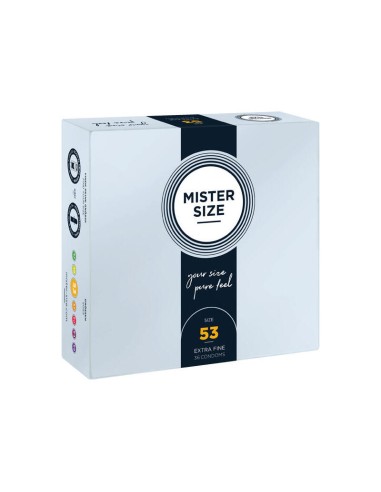 Mister Size - Preservativos Talla M 53 Mm (36 Unidades)