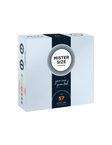 Mister Size - Preservativos Talla L 57 Mm (36 Unidades)