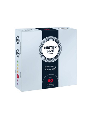 Mister Size - Preservativos Talla Xl 60 Mm (36 Unidades)