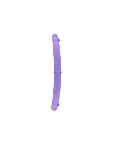 Doble Pene De 30 Cm Morado