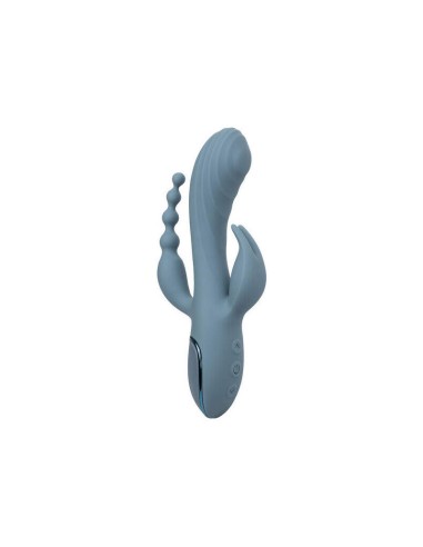 Calexotics - Vibrador Triple éxtasis Gris