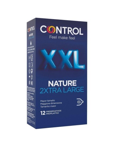 Control - Nature 2xtra Large Preservativos Xxl - 12 Unds