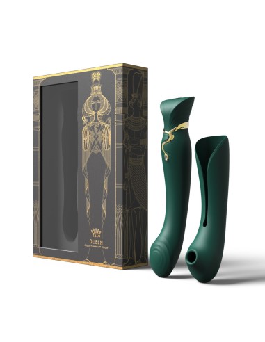 Zalo - Queen G-spot Puls Wave Vibe Verde