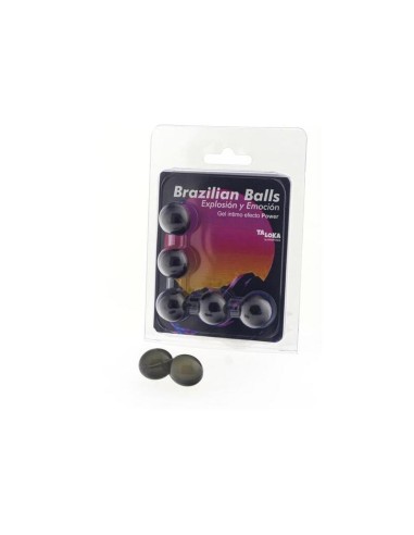 Taloka - Brazilian Balls Gel Excitante Efecto Power 5 Bolas