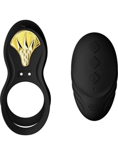 Zolo - Bayek Anillo Vibrador Control Remoto Parejas Negro