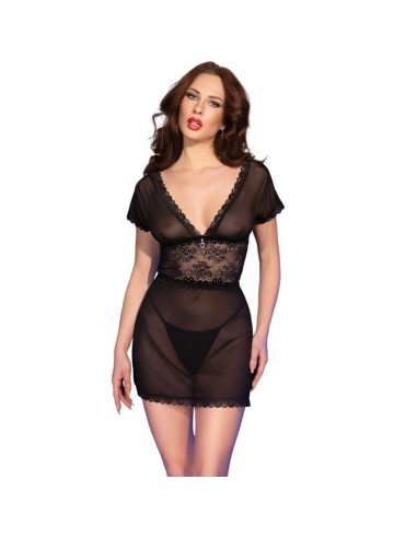 Chilirose - Cr 4830 Babydoll Negro Xl